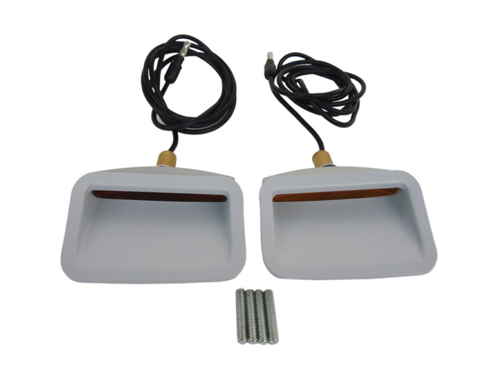 Hood Mounted Turn Signal Indicator Assembly's (pair)