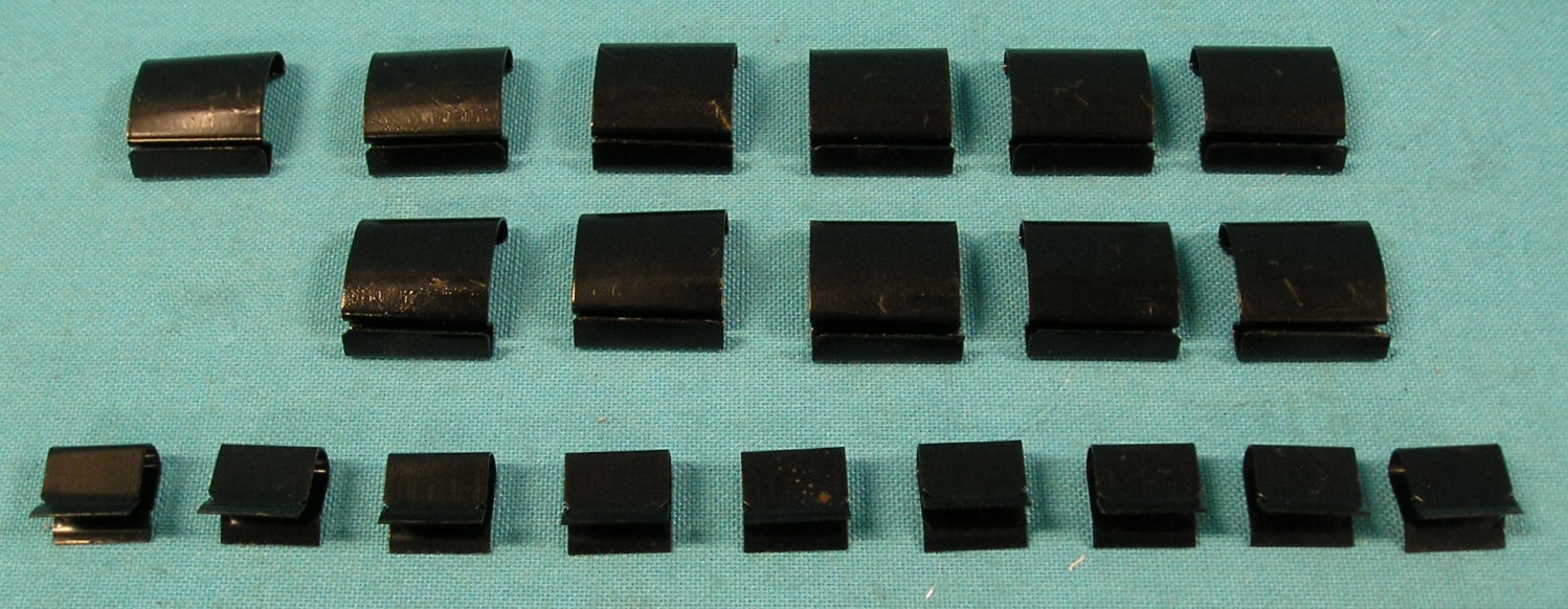 Non A/C Heater box metal clip set