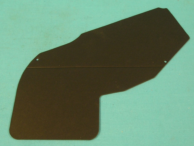 Cardboard backing - Non A/C heater box (all models)