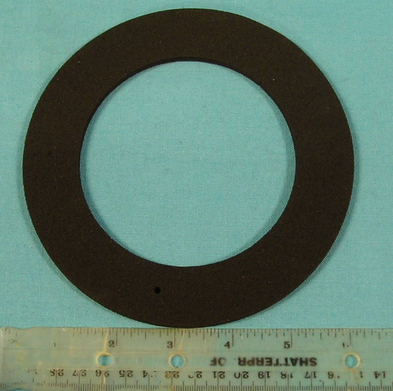 Non A/C heater box to blower motor seal.  Large hole.  Typically found on most 1972-74 years.