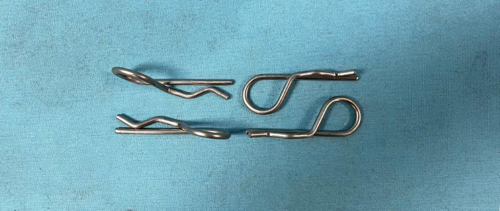 Hood Pin Clip 69-1/2  A12 package 440 6-pack car
