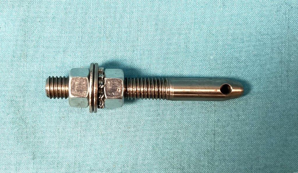 Hood Pin - 69-1/2  A12 package 440 6-pack car - (each) - reproduction