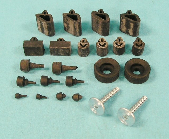 Body Bumper Kit  All Plymouth Models - 22 Piece Body Bumper kit