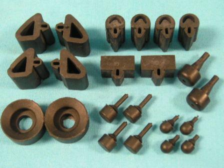 Body Bumper Kit - All Dodge Models 22 Piece Body Bumper Kit