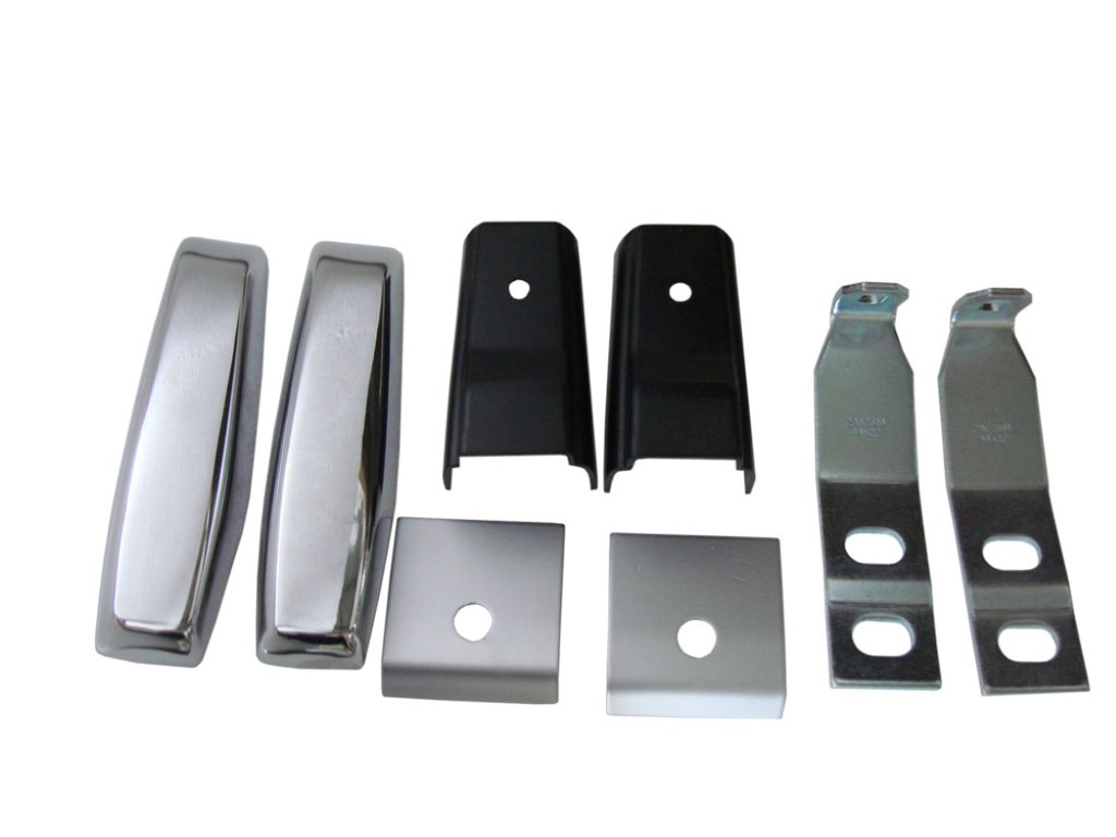 Rear Bumper Guard kit.  Comes with reinforcement, filler, and support and nuts (pair)