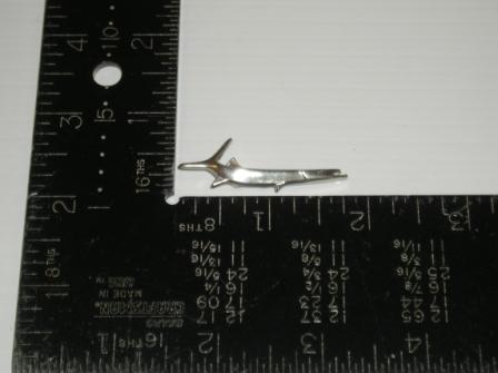 Barracuda "Fish" emblem fits on the center cap of the steering wheel on 1970-71 Barracudas with the Rim Blow wheel only.  This is a polished metal reproduction which is unlike the orignial which was chrome-plated plastic.  <b>Steering Wheel Emblem - Reproduction</b>