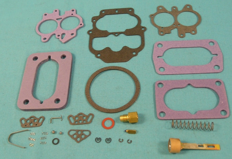 Carter Carburetor Repair Kits, 273, 318 V8 w/2-bbl BBD 2-bbl All carbs. & All 6-cylinder 2-bbl BBD 2-bbl 4300-01, 4992-93, 6196