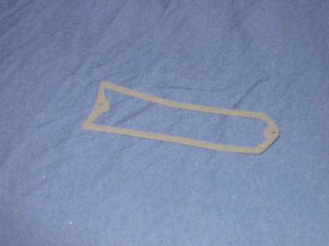 Top red Taillight lens gasket each