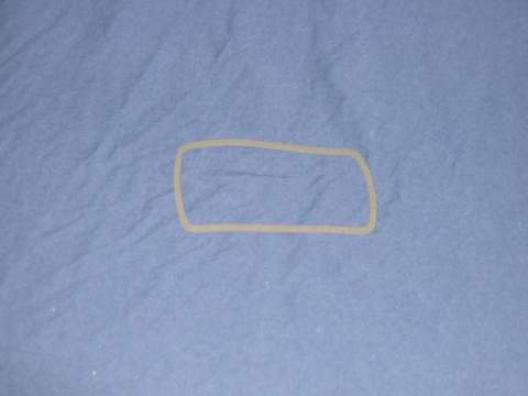 Front parking lens gasket  (each) - fits either side