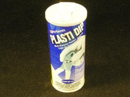 Flexible plastic dip coating - Black. Bonds to metal, wood and most other surfaces.  Protects and adds extra "grip" to the end of your tools.  14.5 oz can