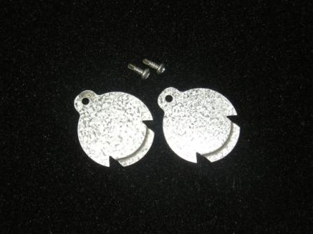 1-1/2" Galvanized Steel Body Plugs (pair)