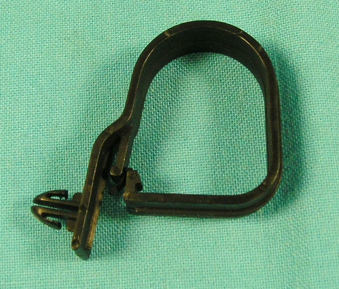 1/2" x 6" Black Strap for heater hose to inner fender retention