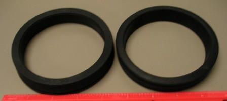 Air cleaner to hood seal - 1970 and up A-Body with dual scoop hood - PAIR