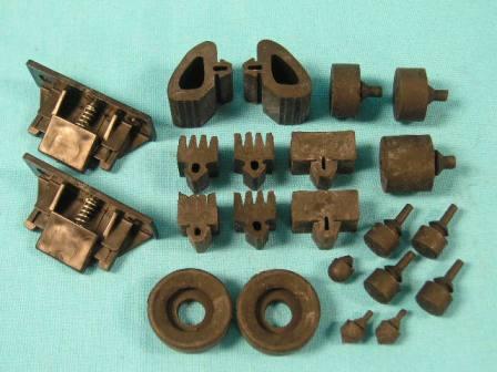 Body Bumper Kit - 23-piece body bumper kit w/hood wedge