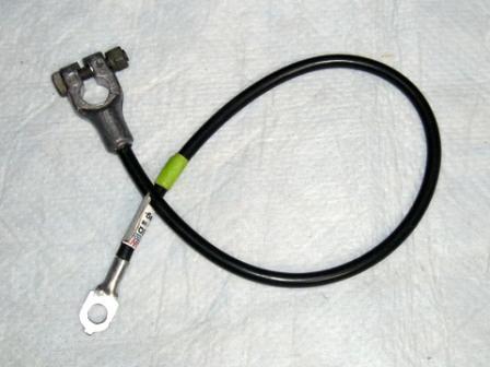 Negative Battery Cable - Big Block V8 - 23" with rounded head. (Discount exempt)