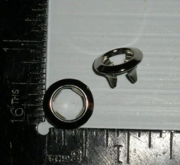 Stainless steel lock ferrules - Pair