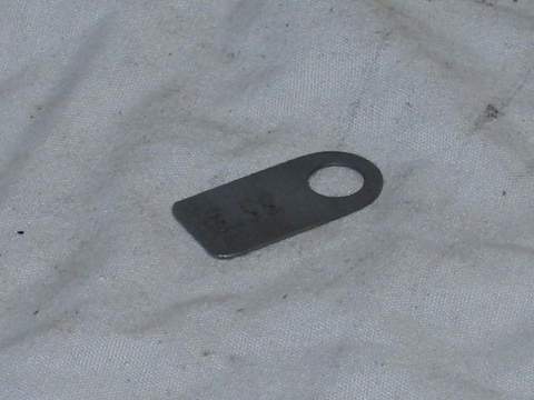Rear Axle Ratio Tag - 8-3/4" 3.55