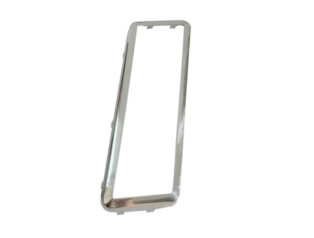 Stainless polished pedal bezel (for gas pedal)