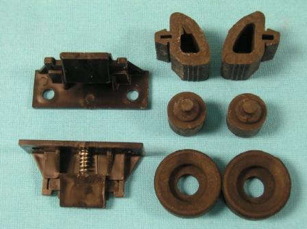 Hood Bumper Kit -  Reproduction - All Including Wedge Cars