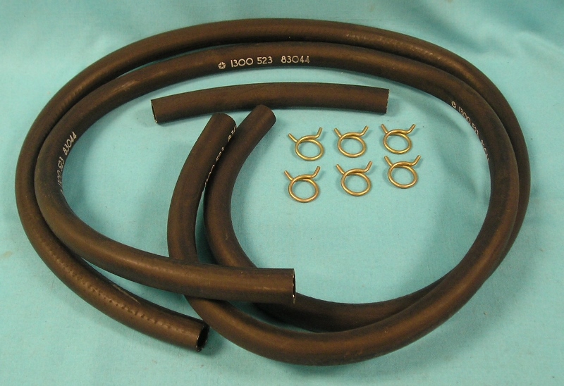 Heater Hose Sets, Models (with A/C) - comes in longer lengths and curved bypass hose for heater core. - Reproduction