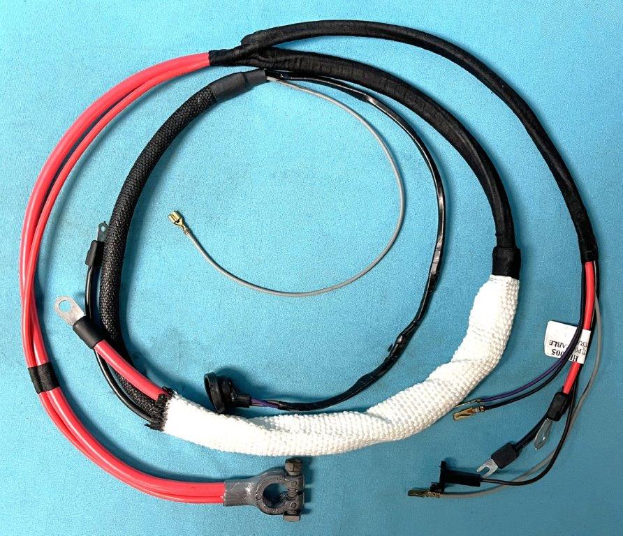 Hemi Battery Cables, 1968-69 Automatic Transmission (with three prong trans. switch) (discount exempt)