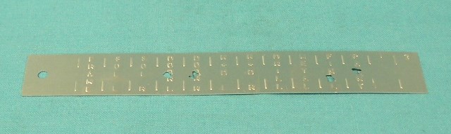 Inspection Tag  (Lynch Road & Hamtramck Plant)