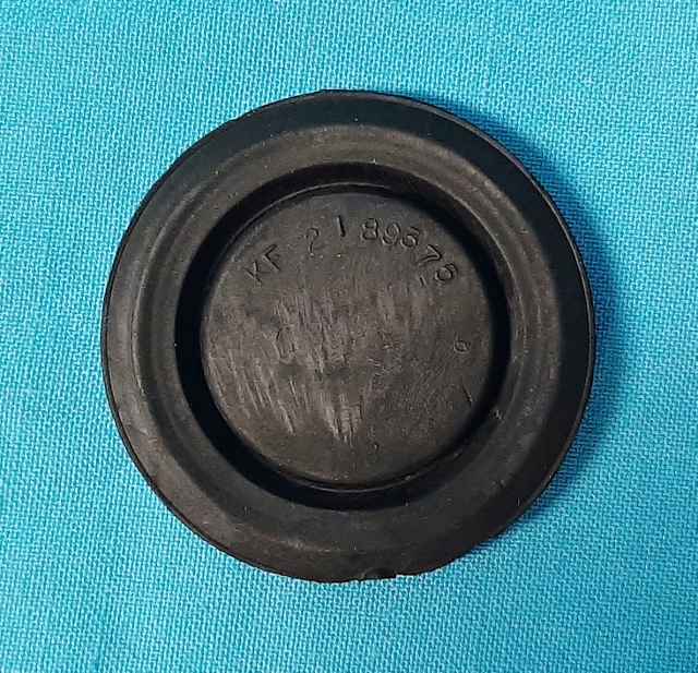 Body Plug - 1-3/4" round rubber plug. - Chrysler part # 2189 575