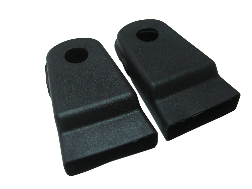Front Seat Belt Mounting Covers "Rubber" found on "Drive Shaft Tunnel".(pair)