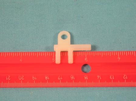 Windshield Washer splitter. Plastic "F" shaped piece.
