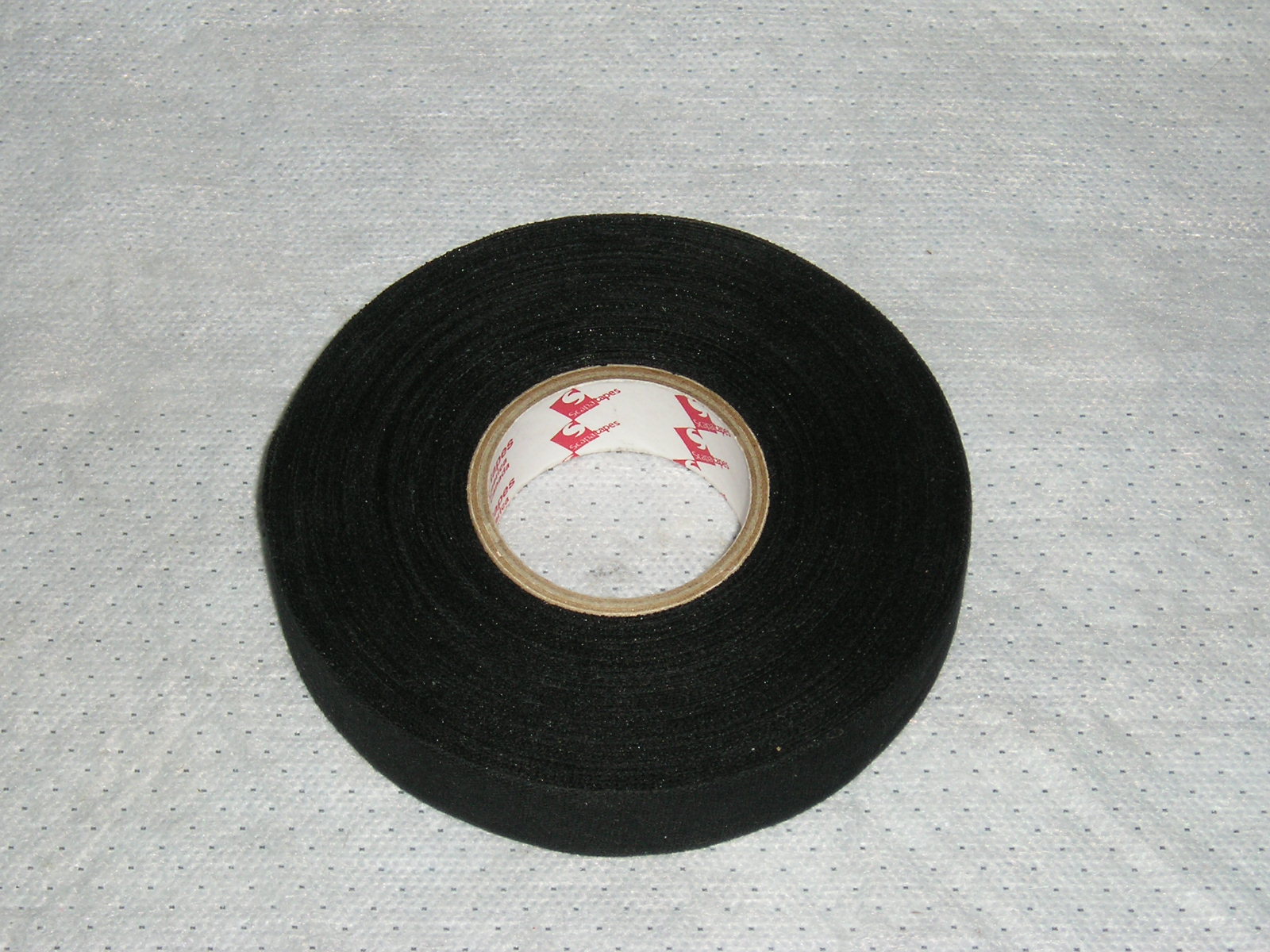 Cloth Cable Tape - Black original cloth stretch tape found                                                    on many of the cables from factory
