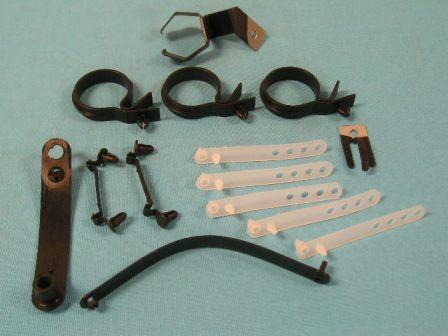 Underhood Strap Kits & Fasteners - 14 piece master kit