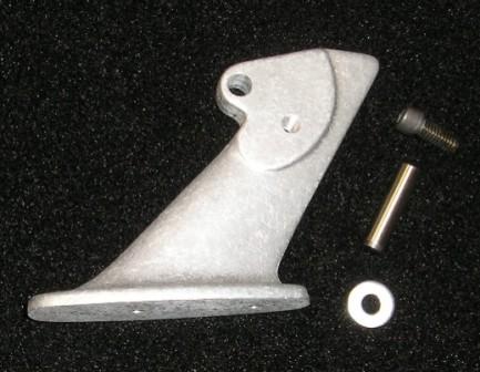 Rear Wing Spoiler Stanchion - Aluminum construction & Fully primed. Includes cross pin and '70 style allen head bolt. Reproduction (each)