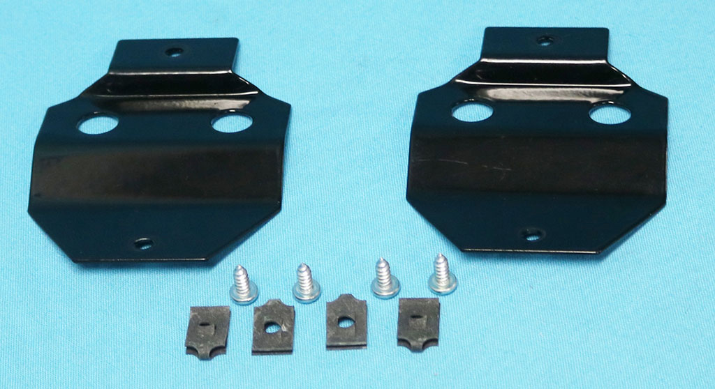 Spoiler Brackets  Wing spoiler reinforcement brackets - (pair)Reproductions