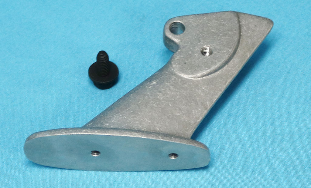 Rear Wing Spoiler Stanchion Aluminum construction & Fully primed. Includes cross pin and '71 style hex head bolt. Reproduction (each)