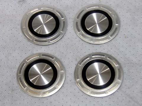 Center Cap Decals - Magnum wheel/Chrysler road wheel center cap (Individual).