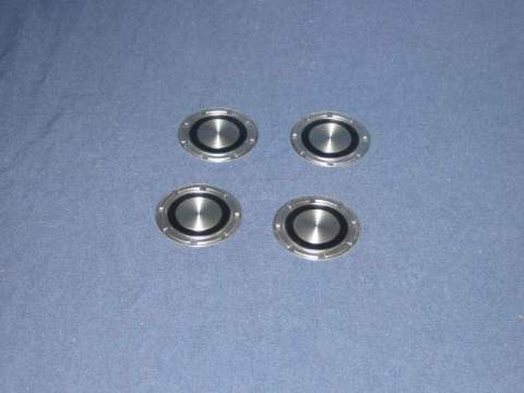 Center Cap Decals - Magnum wheel/Chrysler road wheel center cap (Set of 4).