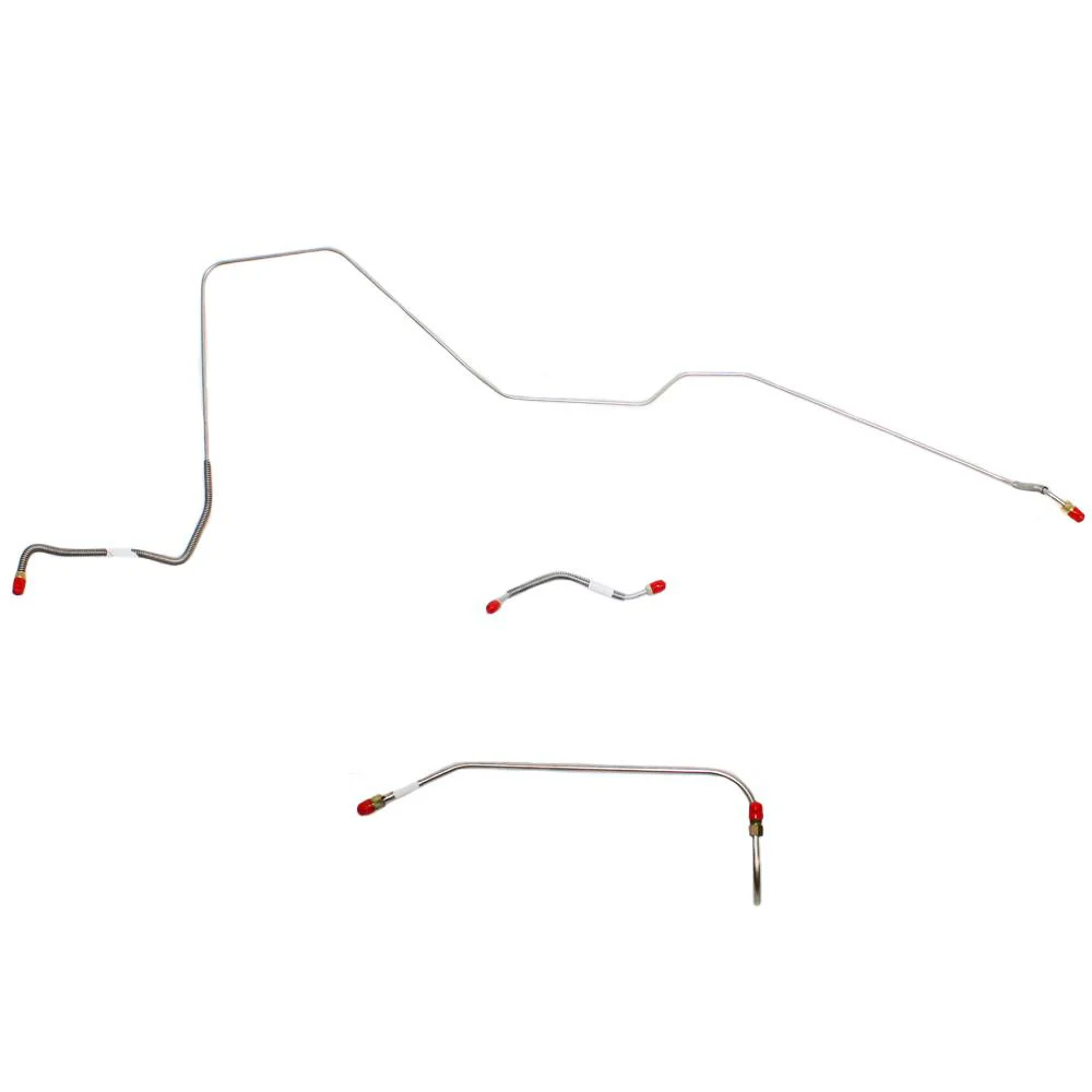 Front Brake Line kit - Max Wedge, 3 line set, stainless steel