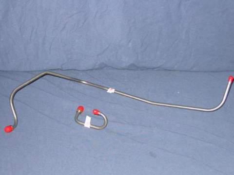 Fuel Pump to Carb line - 340 with thermo quad 4bbl., 2 lines