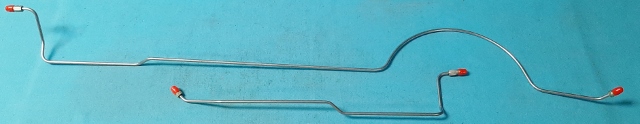 8 3/4" or Dana Rear axle, 2 line set, stainless steel