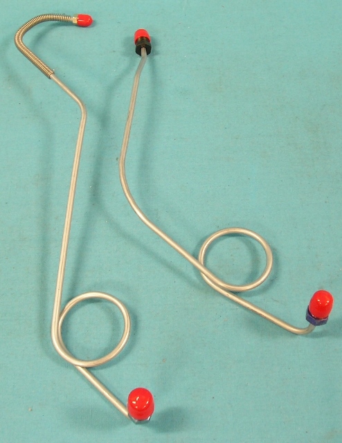 Master Cylinder Lines - Standard (2) line Brake Line set - OEM material. - Disc or drum - Manual Brakes.
