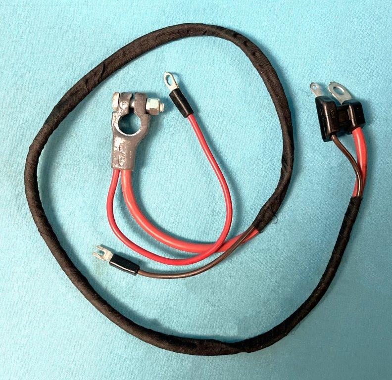 Positive Battery Cables 1971-74 A-body 6 cylinder, 1970-71 E-Body 6 cylinder / 383 / 440, 1972 E-Body 6 cylinder - This is close to exact, but a much cheaper option
