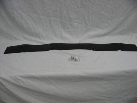 Bumper Filler / Radiator Shield - (including Charger) - Reproduction die-cut rubber shield seals the area between the lower radiator support and the front bumper.  The filler replaces a commonly missing piece, and includes the installation clips.