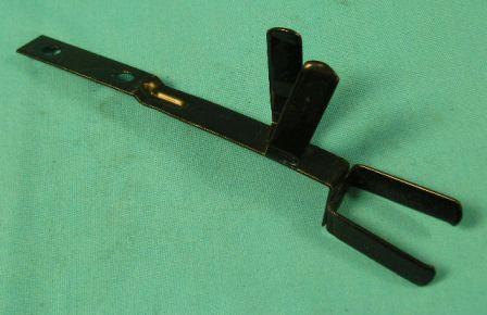 Firewall Bracket, Many years & models: This bracket fits on most all Dodge / Plymouth with brake boosters.  As with our part <b>#FS-KCS</b>, this bracket holds wires and hoses that run by the master cylinder, the difference being this bracket is unique to POWER Brake cars.  Shaped like a "TREE" ...1 or 2 per car required.