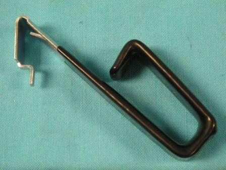Firewall Bracket, This bracket "snaps" into place between the master cylinder brace and the firewall to hold wiring and hoses.  This piece fits on almost every Dodge / Plymouth car and is rusted most of the time on every one of them.  1 per car exact fit.