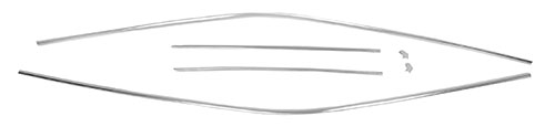 Roof Drip rail Moldings All 2-door B-Body cars (Charger included). Non vinyl top cars only. - 6 pieces