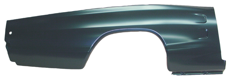Passenger side quarter panel (2dr) - Measures 32" tall by 88" long. Due to the size of this product, they are shipped by truck.