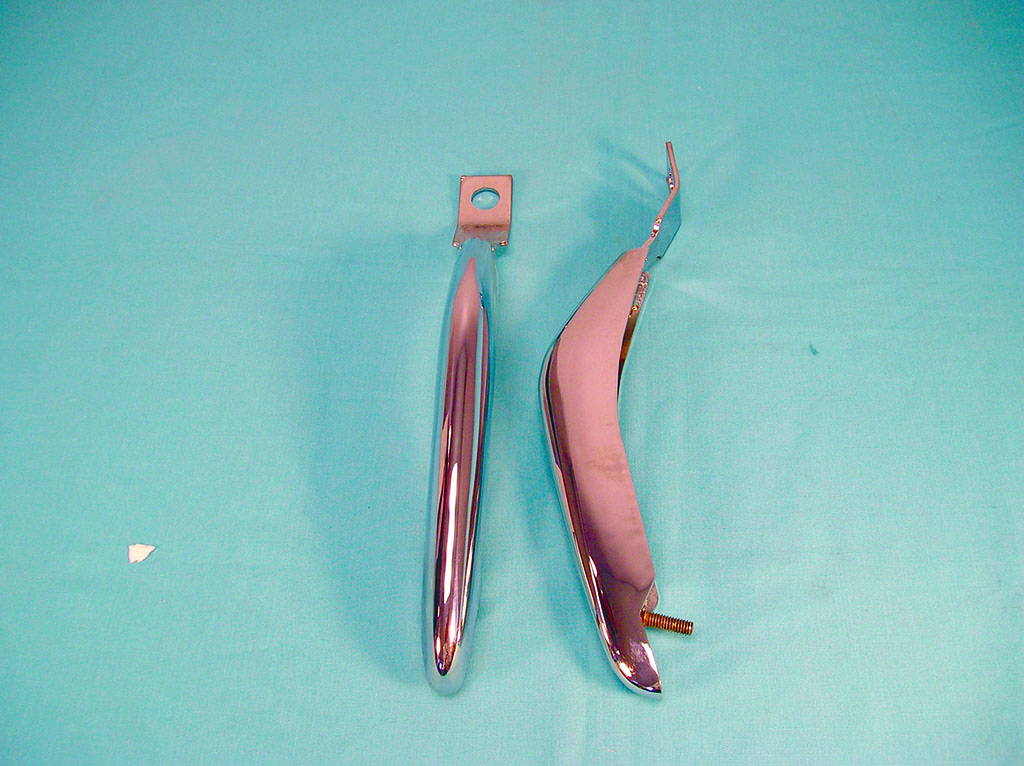 Bumperettes Chrome - Front - Pair