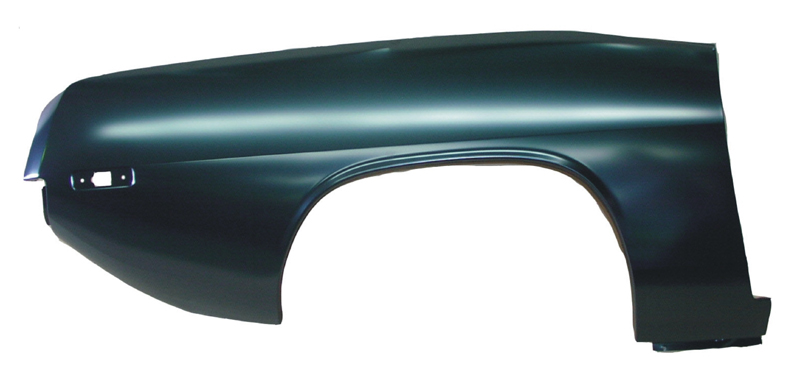 Passenger Side Quarter Panel Skin - Die Formed