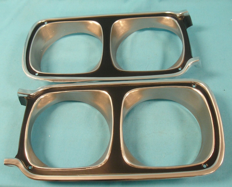 Reproduction Headlight Bezels - Price per Pair - Discount exempt (Not for GTX)