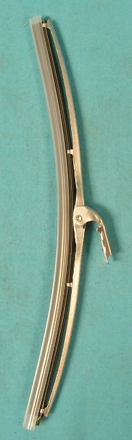 Wiper Blade - 13" - reproduction done in classic design.  Metal blade and not exact to the 1963-64 Blade that had a chrome wing shape design but correct for the 1965-66 style. (each)